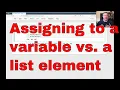 Python assignment When do we and don t we change an argument s value