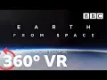 360 VR Total Solar Eclipse Earth From Space - BBC