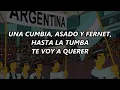La T y la M - Pa' la Selección (letra)