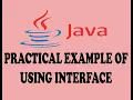 PRACTICAL EXAMPLE OF USING INTERFACE IN JAVA URDU HINDI