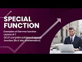 example of gamma function lecture special function
