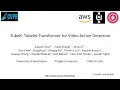 TubeR Tubelet Transformer for Action Detection CVPR 2022