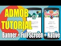 Admob Tutorial How to insert Ads to Android App Google Admob Tutorial Simple for Beginner