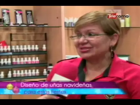 Diseño de uñas navideñas para estas fiestas