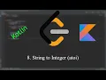 LeetCode Challenge 8 Kotlin String to Integer atoi