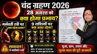 चंद्र ग्रहण 2026 | 28 अगस्त को लग रहा साल का आखिरी चंद्र ग्रहण, जानें पूरी जानकारी