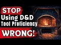 Tools And Crafting D D 5E 2024 Overview Dungeons and Dragons GM Tips