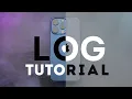 iPhone 15 Pro Max Apple LOG Color Grading Exposing and Workflow Tutorial