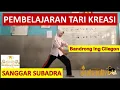 Tutorial Tari Kreasi Bandrong Ing Cilegon, Bagian Gerakan Penari Perempuan