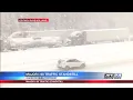 Winter road conditions cause multiple accidents along Interstate 90