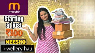 Meesho jewellery haul ✨️ || Honest Review || #Snappygirls #therott #meesho #meeshohaul