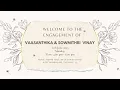 Download Lagu ENGAGEMENT of Sow.VAASANTHIKA with Chi.SOWMITRI VINAY