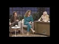 Johnny Carson Memories Brooke Shields Discusses Marriage With Johnny