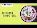 Selenium Remote Control Selenium RC Training s Selenium Tutorials H2kInfosys