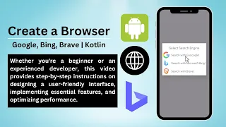 Build a Powerful Webview Browser with Google Bing Brave Android Studio Tutorial
