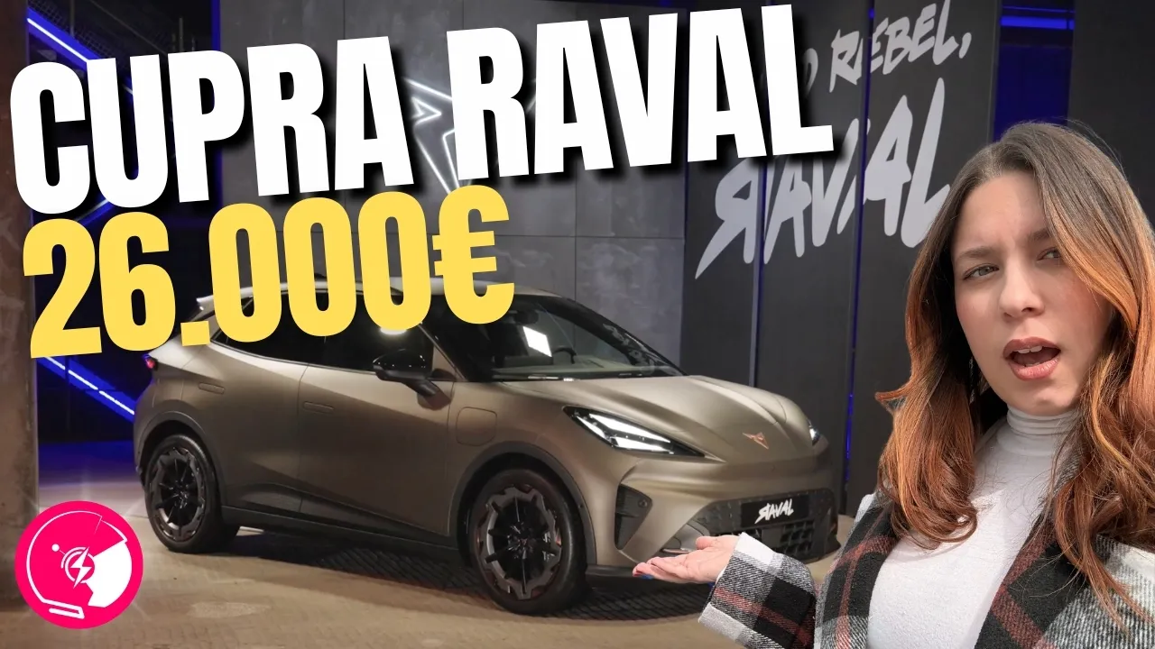 Cupra Raval: quattro versioni, batterie LFP e fino a 450 km