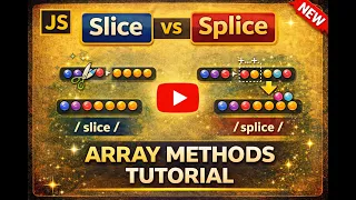 Slice vs Splice in JavaScript Array Methods Explained