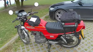 VNAS February 2025 – Ride out to a castle to test new bar risers and head race bearings – success!