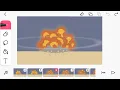 FlipaClip Explosion Tutorial FlipaClip Animation Process Tutorial