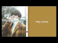 Download Lagu BTS V -  Snow Flower [ Lyrics ] [Color Coded Lyrics/Rom/Eng]