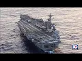 New aircraft carrier heads toward Mideast after reports of issues on long-deployed USS Lincoln