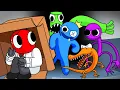 Download Lagu The FULL Story of the RAINBOW FRIENDS... (Cartoon Animation)