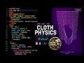 Create Amazing Cloth Physics Animation with Pure HTML CSS No JavaScript Interactive Web Effect