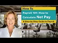 Payroll 101 How to calculate net pay