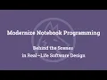 Modernize Notebook Programming