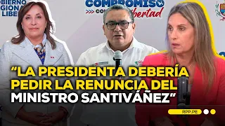 Maricarmen Alva respalda moción de censura contra el ministro del Interior #LASCOSASRPP | ENTREVISTA