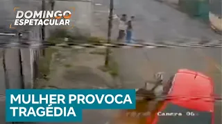 Mulher não aceita fim do relacionamento, passa a perseguir o ex e quase provoca tragédia