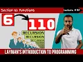 10 7 Convert decimal to binary using recursion Complete C programming course Sunil Dhimal