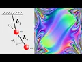 The Chaotic Beauty of the Double Pendulum Fractal