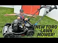 I saved all my lawn mowing money for a new lawn mower