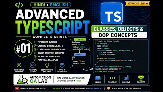 Advanced TypeScript Classes Objects Object-Oriented Concepts Hindi English