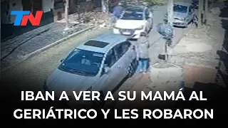 BRUTAL ROBO A DOS HERMANOS EN LANÚS: fueron a visitar a su mamá al geriátrico y les robaron el auto