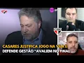 Lagu Casares EXPLICA JOGO na Vila e DEFENDE SUA GESTÃO DE CRÍTICAS DA TORCIDA do São Paulo
