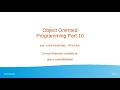 DPB s Object Oriented Programming using Python class 10 -