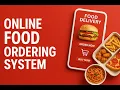 Online Food Ordering System Java React JS MySQL Java Project