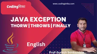 Java Exception Handling Part 2 throw throws finally Explained with Examples for Beginners