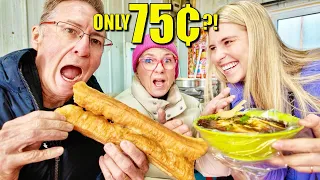我爸妈在中国吃早餐后彻底惊呆了
