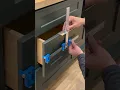Install Cabinet Handles with King Charles Jig