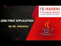 Jdbc First Application