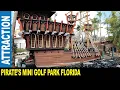 Pirate-themed mini golf park in Clearwater Beach Florida attraction golfing all ages Jarek in USA