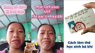 Cách làm thẻ HỌC SINH BÁ KHÍ và thức tỉnh HAKI Bá Vương #artist #drawing
