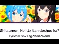 Danjo no Yuujou wa Seiritsu suru OP Full [Lyrics] (ESP/ENG/KAN/ROM)