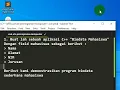PROGRAMING UTS Tugas untuk membuat biodata mahasiswa