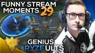 TSM Bjergsen's INSANE Ryze Ults! - League of Legends Funny Stream Moments #29 - Best LoL Moments