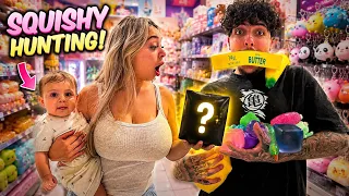 GOING VIRAL SQUISHY HUNTING!! (SUCCESS)