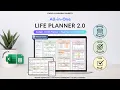 All-in-One Life Planner 2 0 Tutorial - Finance Trackers
